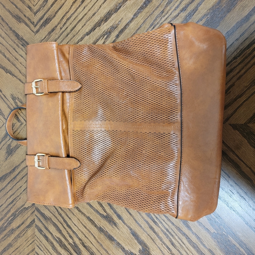 Brown Backpack Purse